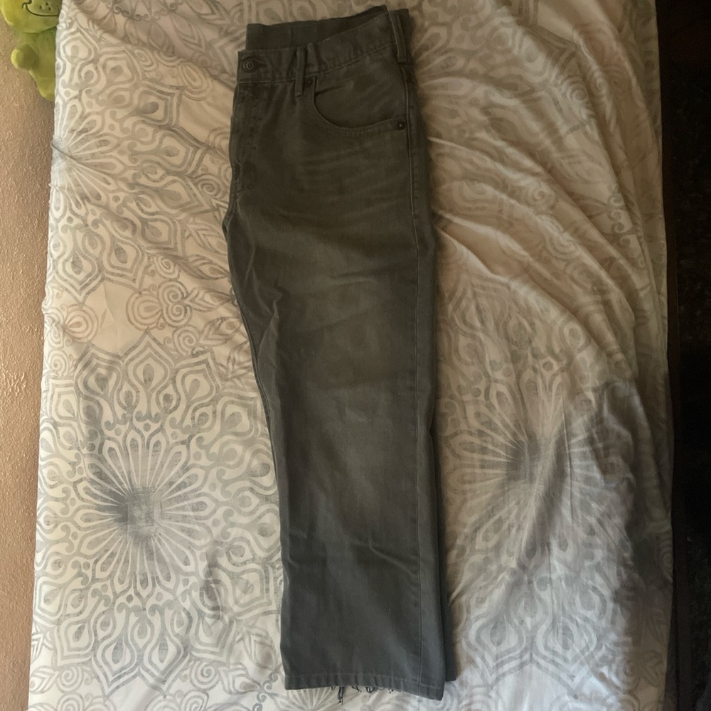 Levi's Gray Straight Jeans